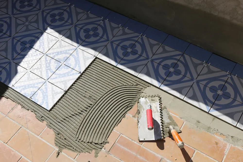 Exterior tiling on the Sunshine Coast