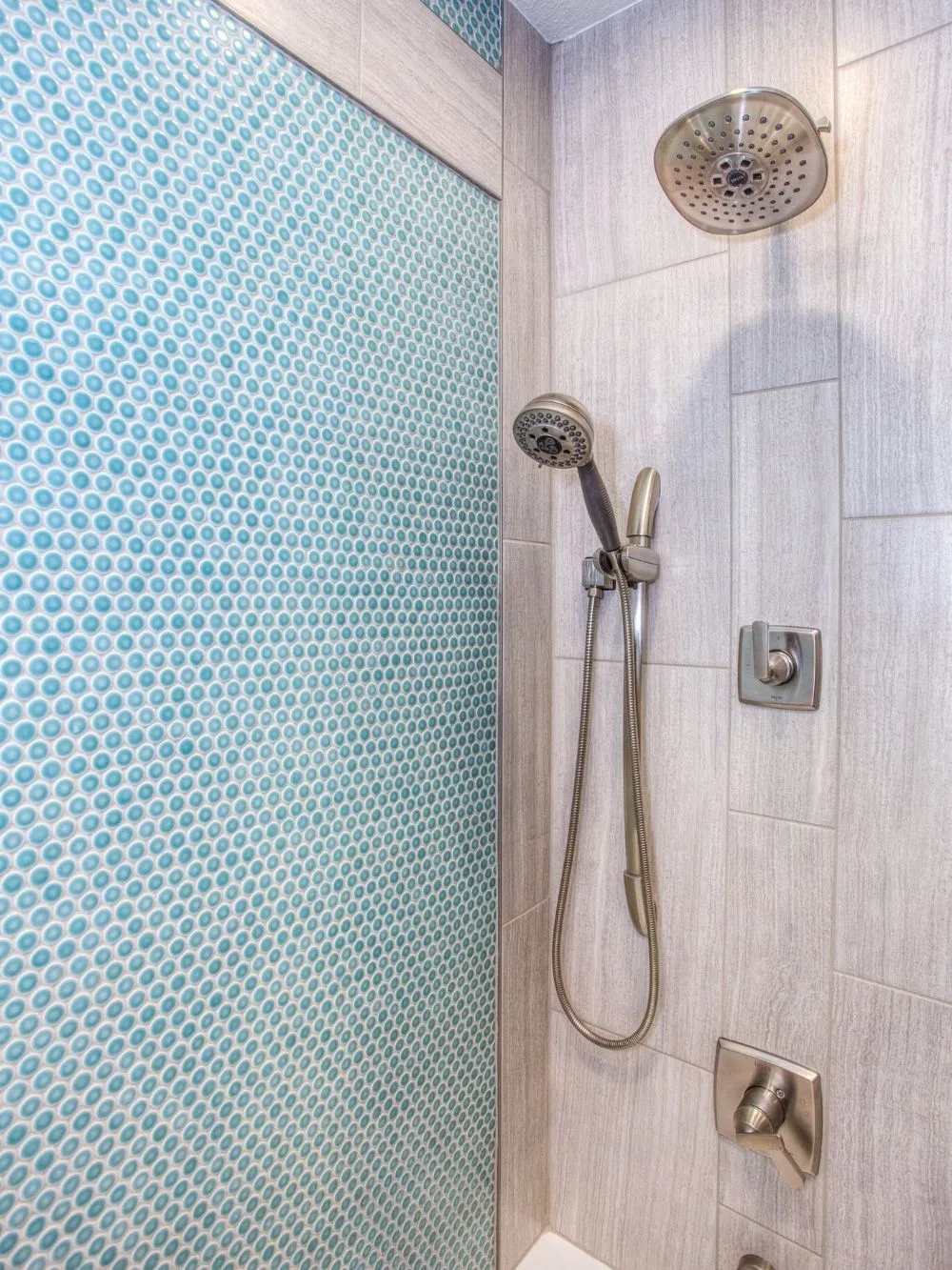 Bathroom Shower tiling job in residential property